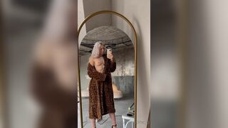 Christine_b Showing her Amazing Figure and Tits in Mirror Onlyfans Video
