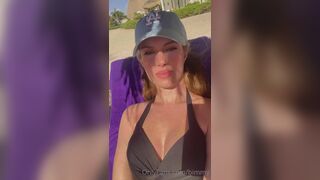 Bimmy Teasing With Her Hot Figure And Toes On The Beach OnlyFans Video