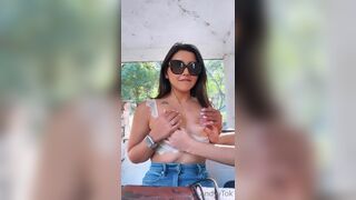 Andyytok Playing Her Busty Boobs Outdoor Onlyfans Video