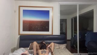 Andyytok Gets Her Juicy Cunt Eaten While Doing Sixtynine With Girlfriend And Scissoring Pussy Video