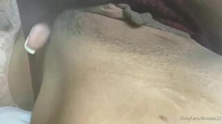 Bridale22 Rubbing Her Juicy Cunt Wearing Sexy Thong Onlyfans Video