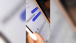 Francety Exposed her Nipples While Shows her Sex Chat with Guy Onlyfans Video