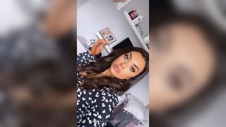 Jessthebby Wearing Short Dress And Teasing Thick Thighs Onlyfans Video