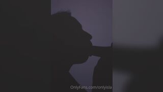 Onlyisla Giving Sensual Blowjob to a Guy Onlyfans Video