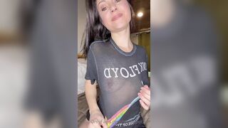 Ginnypotter Exposed her Nipples While Wearing See Through Shirt Onlyfans Video