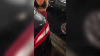 Francety Curvy babe Taking Off her Pants in Public Parking Lot Onlyfans Video