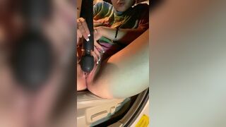 Horny Teen Rubs A Vibrator On Big Clit And Fingering Hard Till Cum Video
