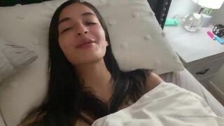 Emilywillisxxx Fingering And Moaning Inside The Blanket OnlyFans Video