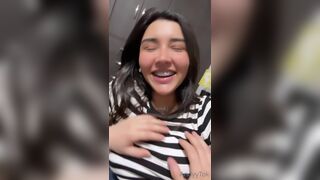 Andyytok Let a Guys Squeezes her Soft Tits on Cam Video