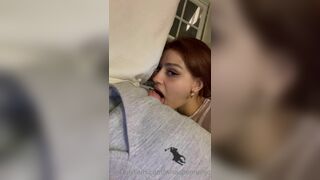 WhoAhannaHjo Hot Babe Teasing Blowjob And Cumshot In Mouth OnlyFans Video