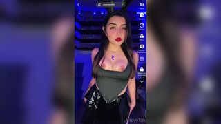 Andyytok Dancing While Exposing Big Booty Wearing Seethrough And Teasing Tits Video