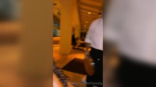 Francety Exposed Her Busty Ass In A Hotel Onlyfans Video