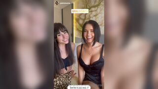 RaileyTV Kissing Her Girlfriend And Teasing Boobs Onlyfans Video