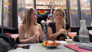 Hot Instagram Model Nipple Slip In A Restaurant Live Leaked Video