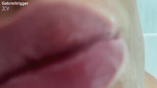 Gabrieltrigger Getting Facefucked And Taking Huge Load Of Piss On Mouth Video