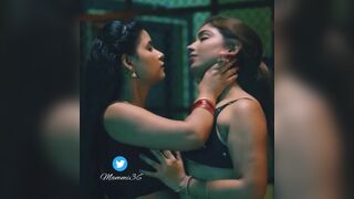 Sexy lesbian romance done by daughter-in-law of middle class cultured house
 Indian Video