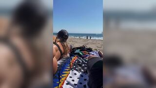 Buttplug at the beach