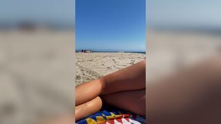 Buttplug at the beach