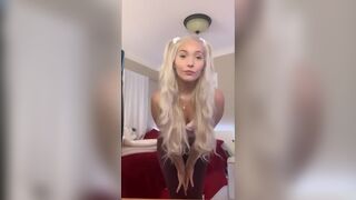 Jenna Amazing Lingerie Ass Teasing Twitch Streamer Video