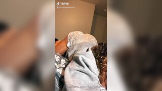 KarlyeTaylor Cute Baby Shows Curvy Booty While Doing Tiktok Onlyfans Video
