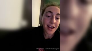 KarlyeTaylor Playing with her Flexible Tongue in Live Onlyfans Asmr Video