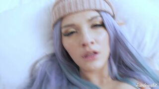 Rainbowslut Sexy Elf Getting Fucked Hard On her Wet Pussy after a Sweet Blowjob Video