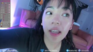 Lunaqueen Slutty Camgirl Fucking Dildo On Live Fansly Video
