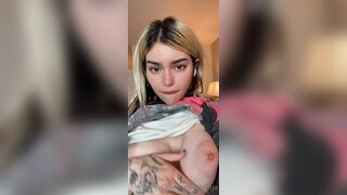 Xofreja Shows Her Huge Boobs on Cam Onlyfans Video
