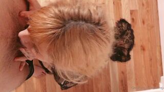 FrejaNoir Petite Blonde Giving Deep Sloppy Blowjob Onlyfans Video