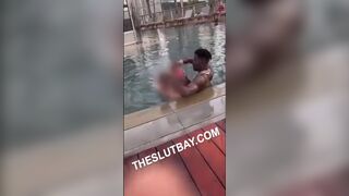 Amazing HD Antonio Brown Nude Exposing Himself In A Hotel Public Pool