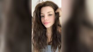 Grinchie Pretty Teen Reveals Her Perky Tits On Cam Onlyfans Video