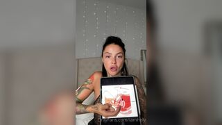 Iamhely Big Titty Babe Talking to Her Fans in Lingerie Onlyfans Video