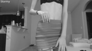 Stormy Nsfw Exposed Amazing Petite Figure in Tight Cloths Onlyfans Video