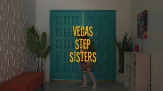 Jameliz With Jasminx Vegas Stepsisters Double Ended Dildo Pussy Fuck Lesbian Video