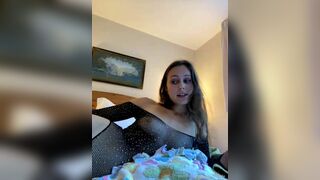 Stella Barey Nasty Teen Moans Loud When Vibrating her Pussy Clit in Live Onlyfans Video