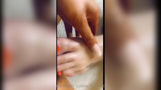 Chloe Khan Teasing Her Friend's Toes and Feets Video