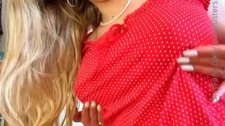 Grealisisters Horny Girl Teasing With Soft Boobs And Touching Nipples Onlyfans Video