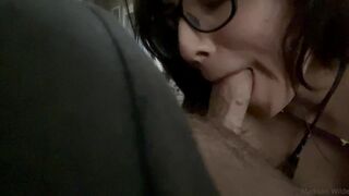 Madison Wilde Throating Hairy Dick Till He Cums Video