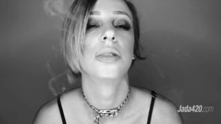 Jada Stevens Teasing Her Fans While Smoking Video