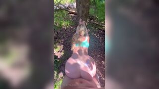 Madison Moores Forest Doggy OnlyFans Video
