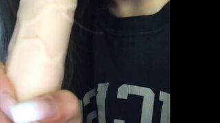 Ellalxox Sucking Her Favourite Dildo Leaked Onlyfans Video
