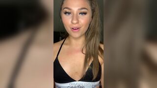 Ellalxox Sucking Her Black Dildo And Teasing Onlyfans Video