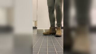 Redheadwinter Gets Thrilled And Fingering Her Shaved Pussy Till Cum In Public Toilet Onlyfans Video