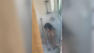 Jasminx Caught Masturbating In Bathroom With Shower Jet OnlyFans Video