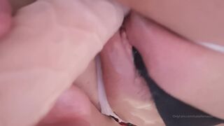 Isabellemae20 Puts A Huge Dildo In Creamy Pussy Onlyfans Video
