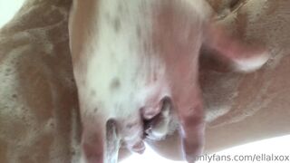 Ellalxox Fingering Shaved Pussy In The Shower Leaked Onlyfans Video