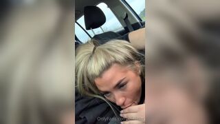 Ellalxox Blonde Babe Giving Passionatel Blowjob to Her BF Onlyfans Video
