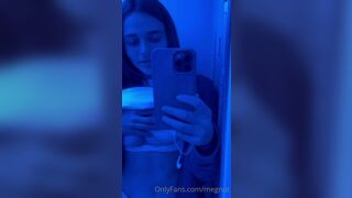 Super Cute Megnut Lifts Her Top And Boobs Showing In Uv Light Room Onlyfans Video
