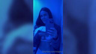 Super Cute Megnut Lifts Her Top And Boobs Showing In Uv Light Room Onlyfans Video