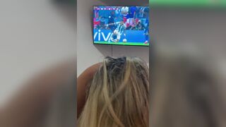 Sex watching football game